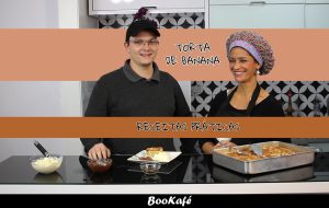 Receitas práticas BooKafé – Torta de banana