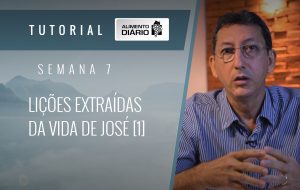 Alimento diário – O plano de Deus em nossa vida – Mensagem 7 – Tutorial
