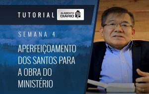 Alimento diário – A riqueza da Sua graça – Mensagem 12 – Tutorial