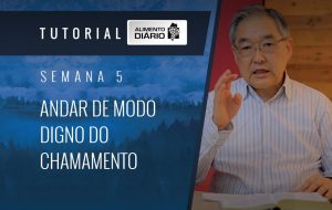 Alimento diário – A riqueza da Sua graça – Mensagem 13 – Tutorial