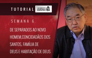 Alimento diário – GRAÇA E PAZ PARA A VIDA DA IGREJA – Mensagem 22 – Tutorial