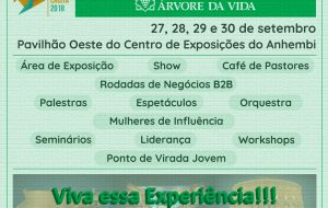 A Editora Árvore da Vida na Expo Cristã™ 2018.