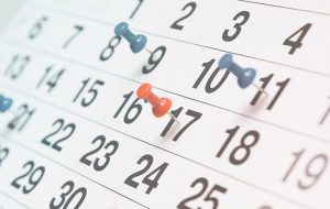 Calendário das conferências 2018 / 2019
