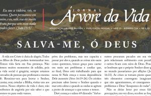 Leia e assine o Jornal Árvore da Vida – JAV 314