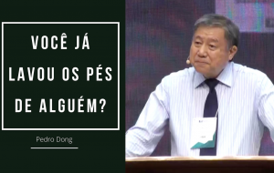 Você já lavou os pés de alguém?
