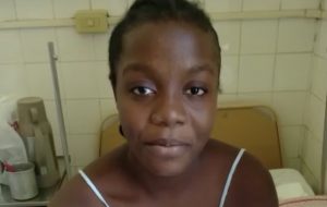 AGRADECIMENTOS DA JOVEM SARA, DE LUANDA, ANGOLA