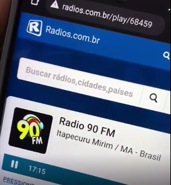 Radialista oração colportores